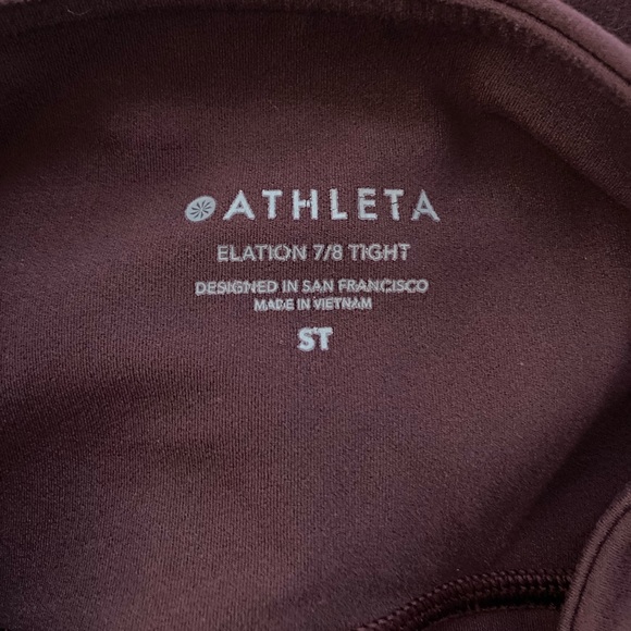 Athleta Elation 7/8 leggings - Picture 2 of 5